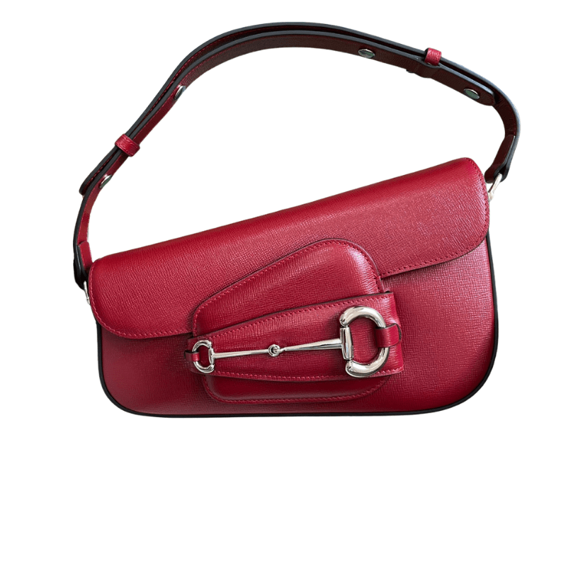 ＧＣＣＩHORSEBIT 1955 SMALL SHOULDER BAG BOLD RED