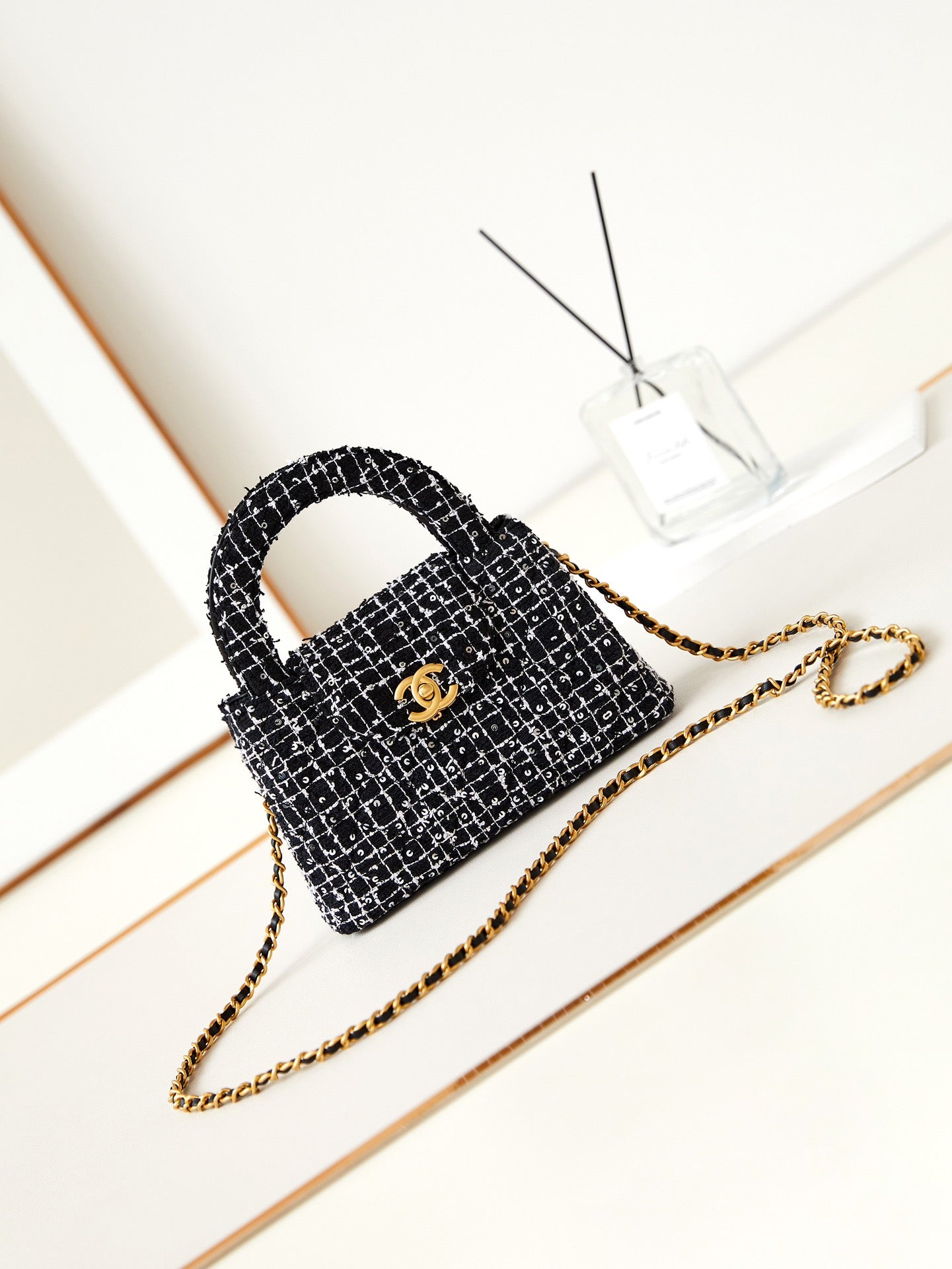 ＣＨＮＥＬMINI KELLY 23K TOP HANDLE