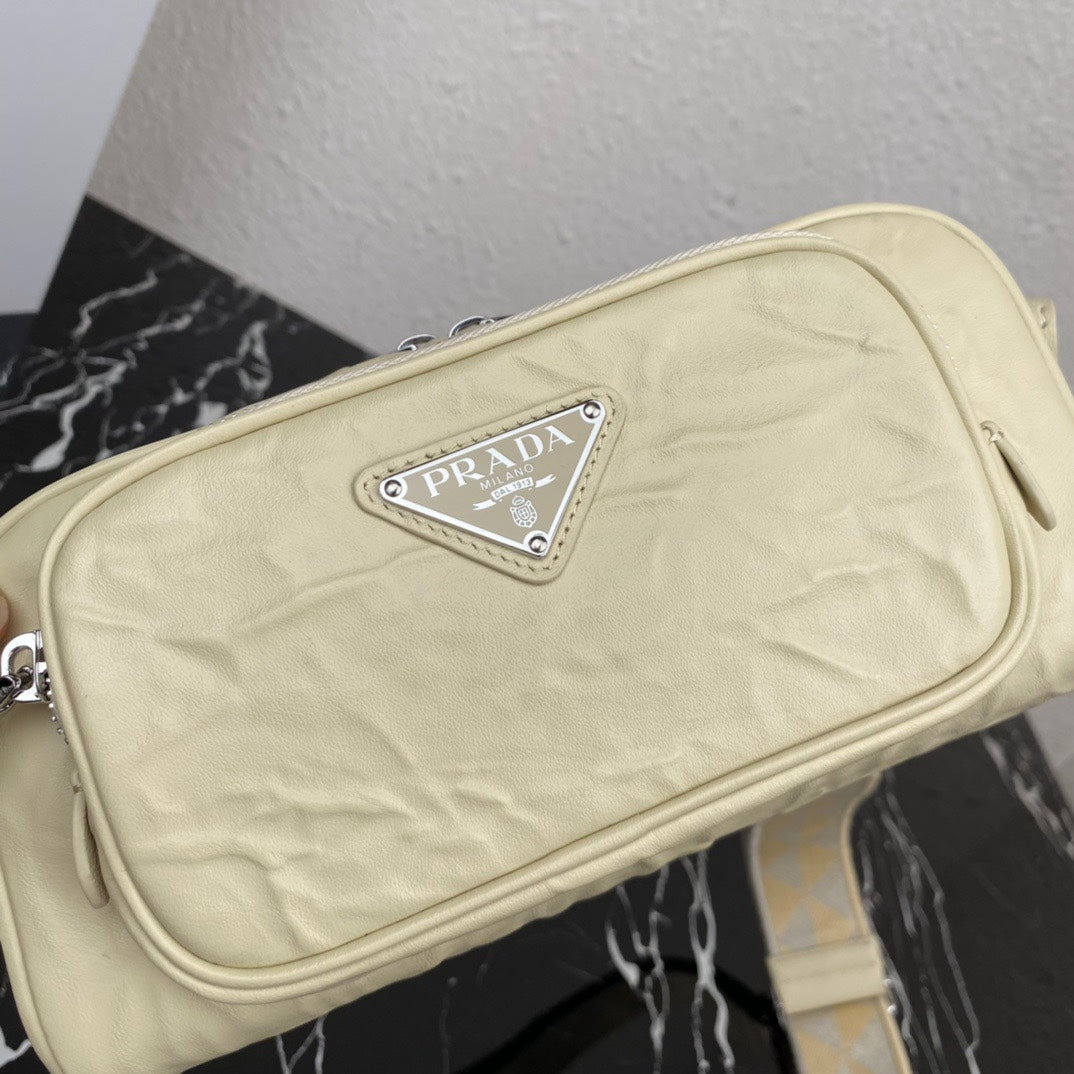 ＰＲＤＡ NAPPA ANTIQUE MULTI-POCKET SHOULDER BAG BIEGE