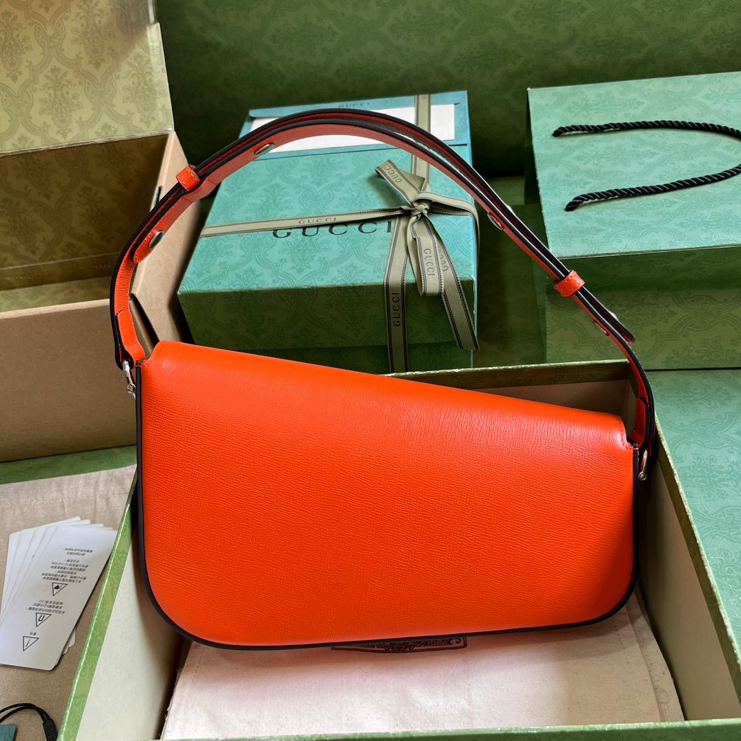 ＧＣＣＩHORSEBIT 1955 SMALL SHOULDER BAG RED