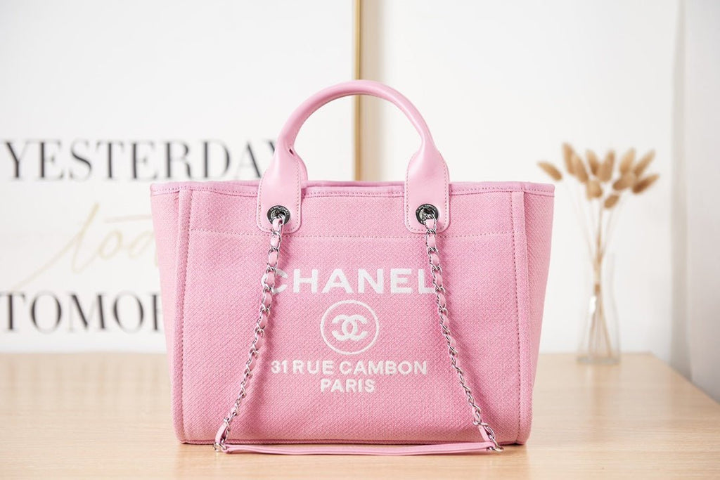 ＣＨＮＥＬSMALL DEAUVILLE SHOPPING BAG