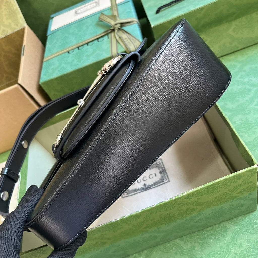 ＧＣＣＩHORSEBIT 1955 SMALL SHOULDER BAG BLACK