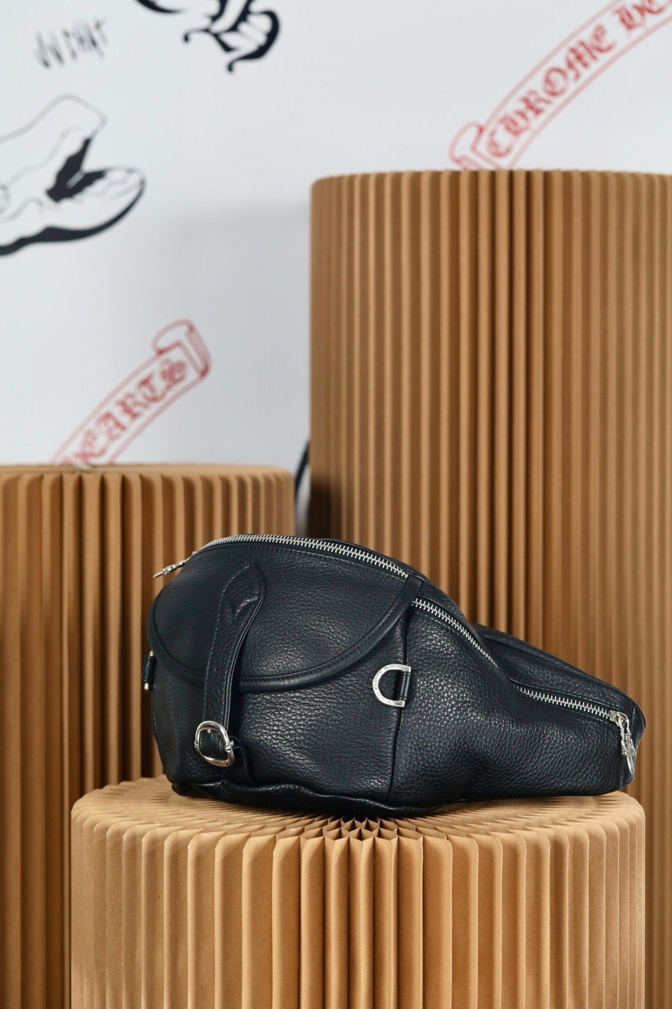 ＣＨＲＭ ＨＲＴＳ LEATHER SNAT PACK BLACK