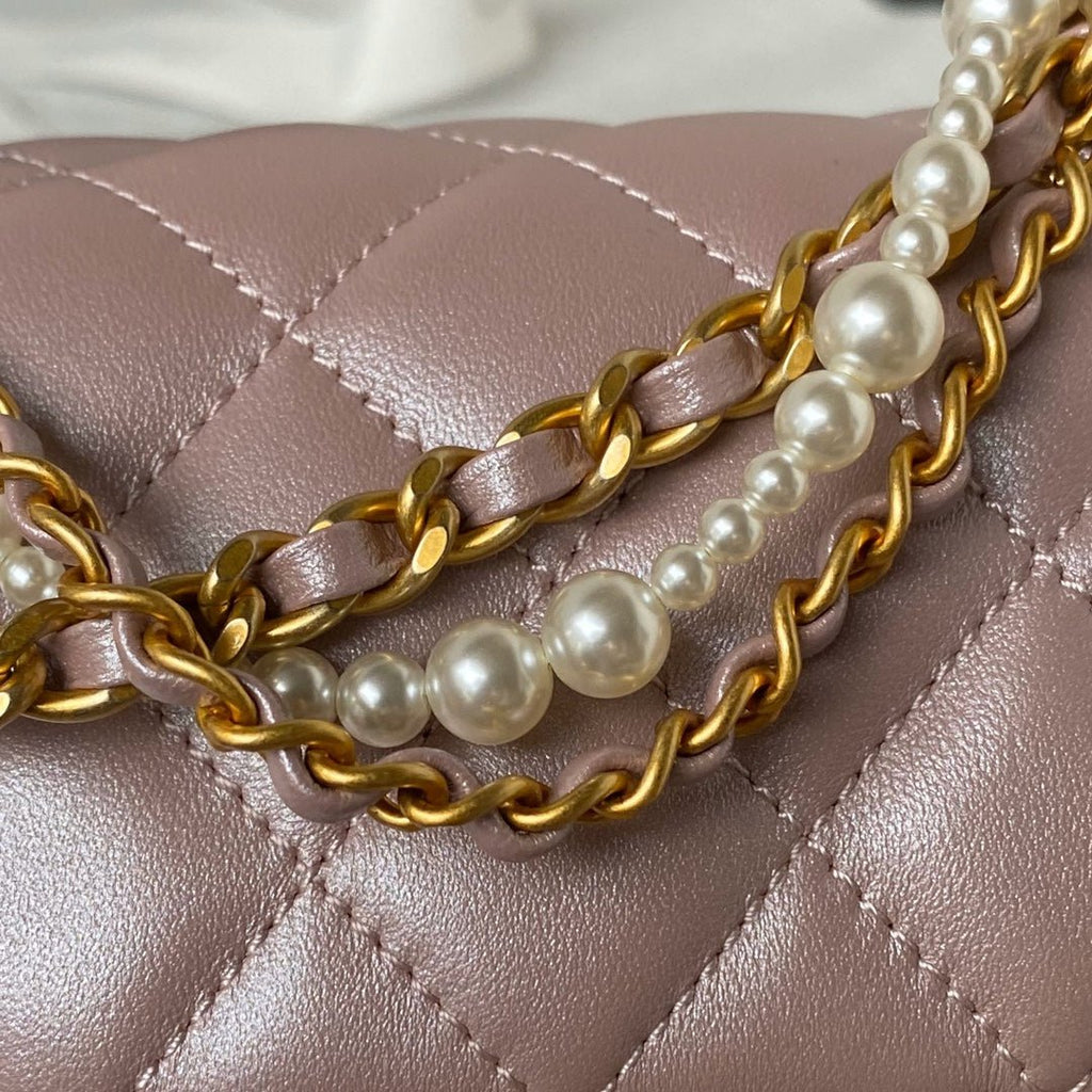 ＣＨＮＥＬ 24P CLASSIC HANDBAG PINK