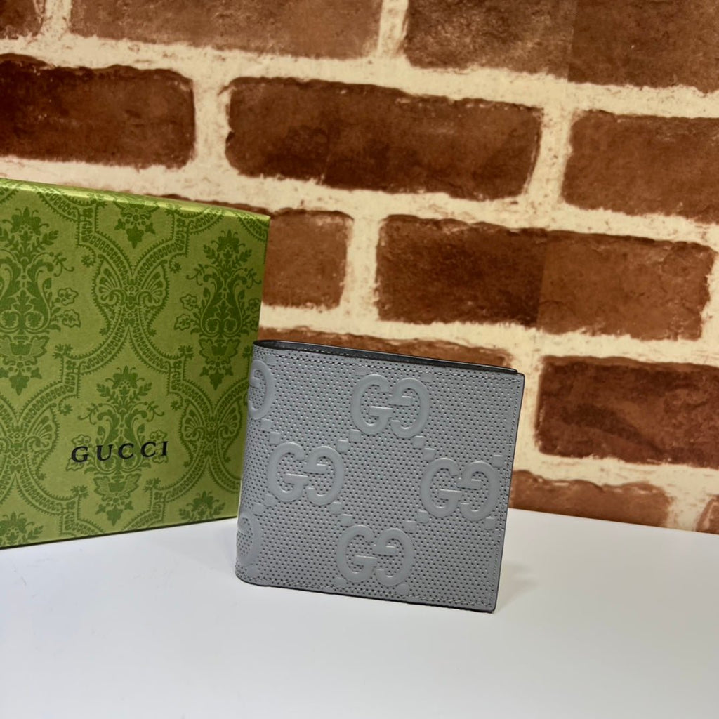 ＧＣＣＩGG MARMONT BI-FOLD CARD CASE WALLET GREY