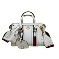 ＧＣＣＩGG SMALL TOP HANDLE BAG WHITE