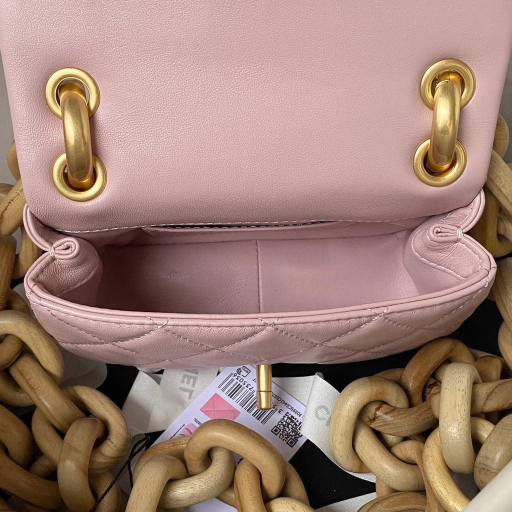 ＣＨＮＥＬ MINI FLAP BAG BABY PINK
