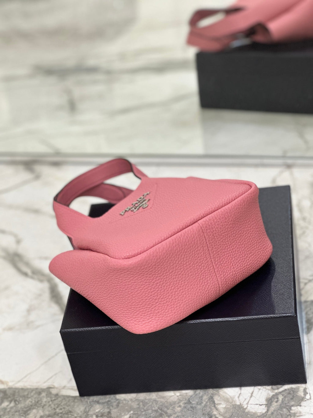 ＰＲＤＡ LEATHER TOTE BAG PINK