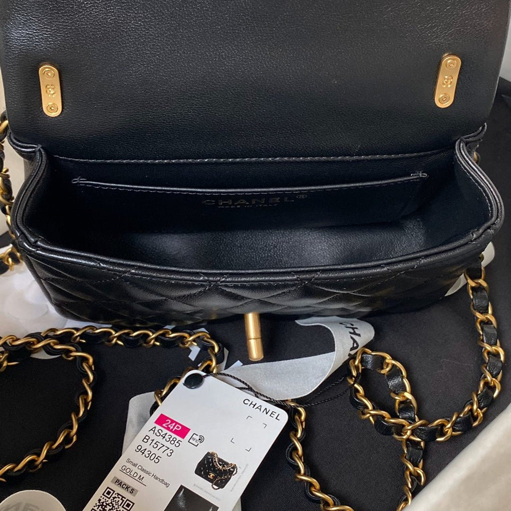 ＣＨＮＥＬ 24P CLASSIC HANDBAG BLACK