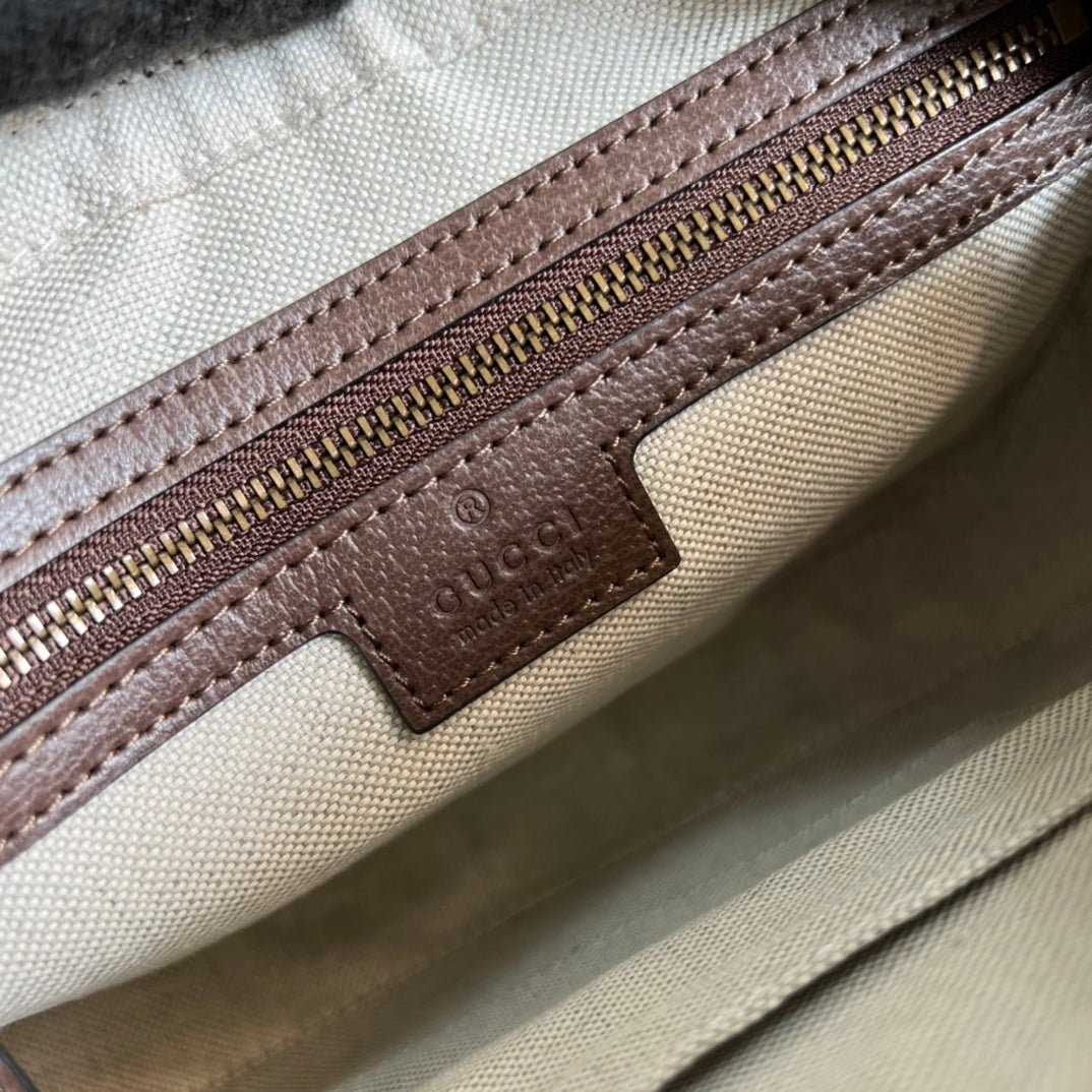 ＧＣＣＩOPHIDIA SMALL CROSSBODY BAG BIEGE-BROWN