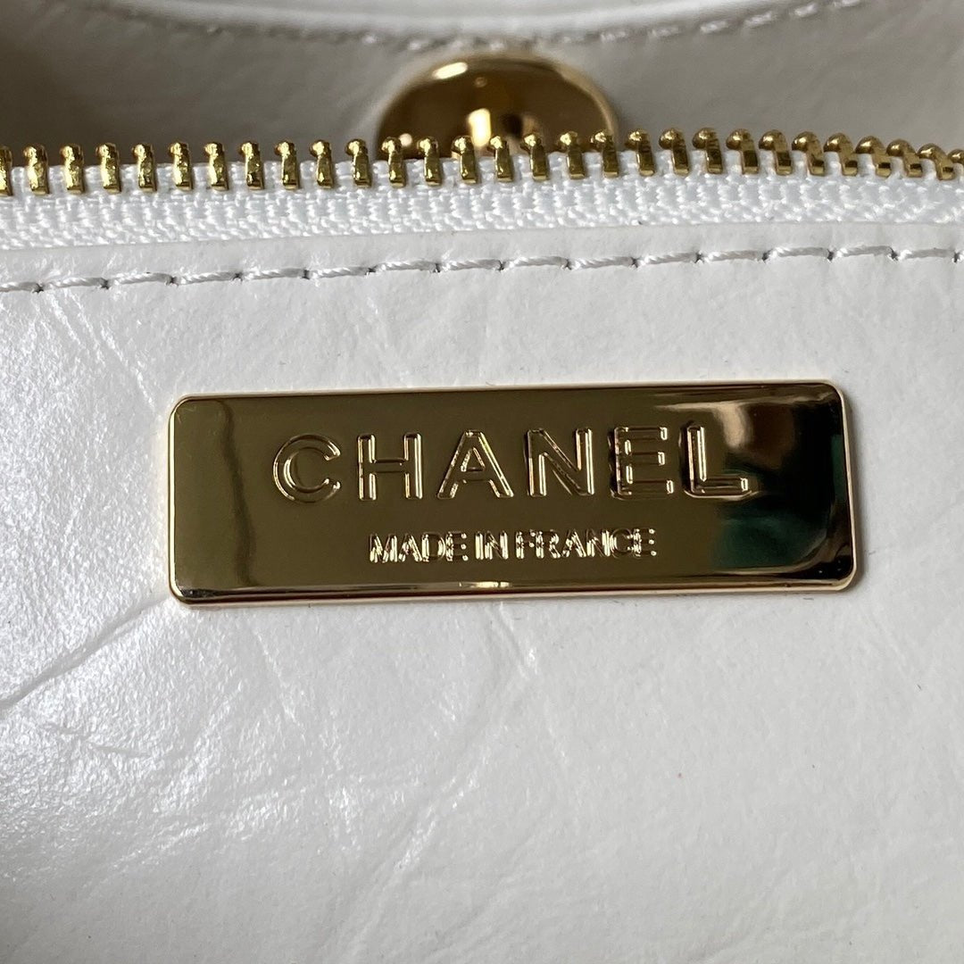 ＣＨＮＥＬ31 MINI SHOPPING BAG WHITE
