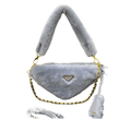 ＰＲＤＡ 2018 MINI SHEARLING TRIANGLE SATCHEL