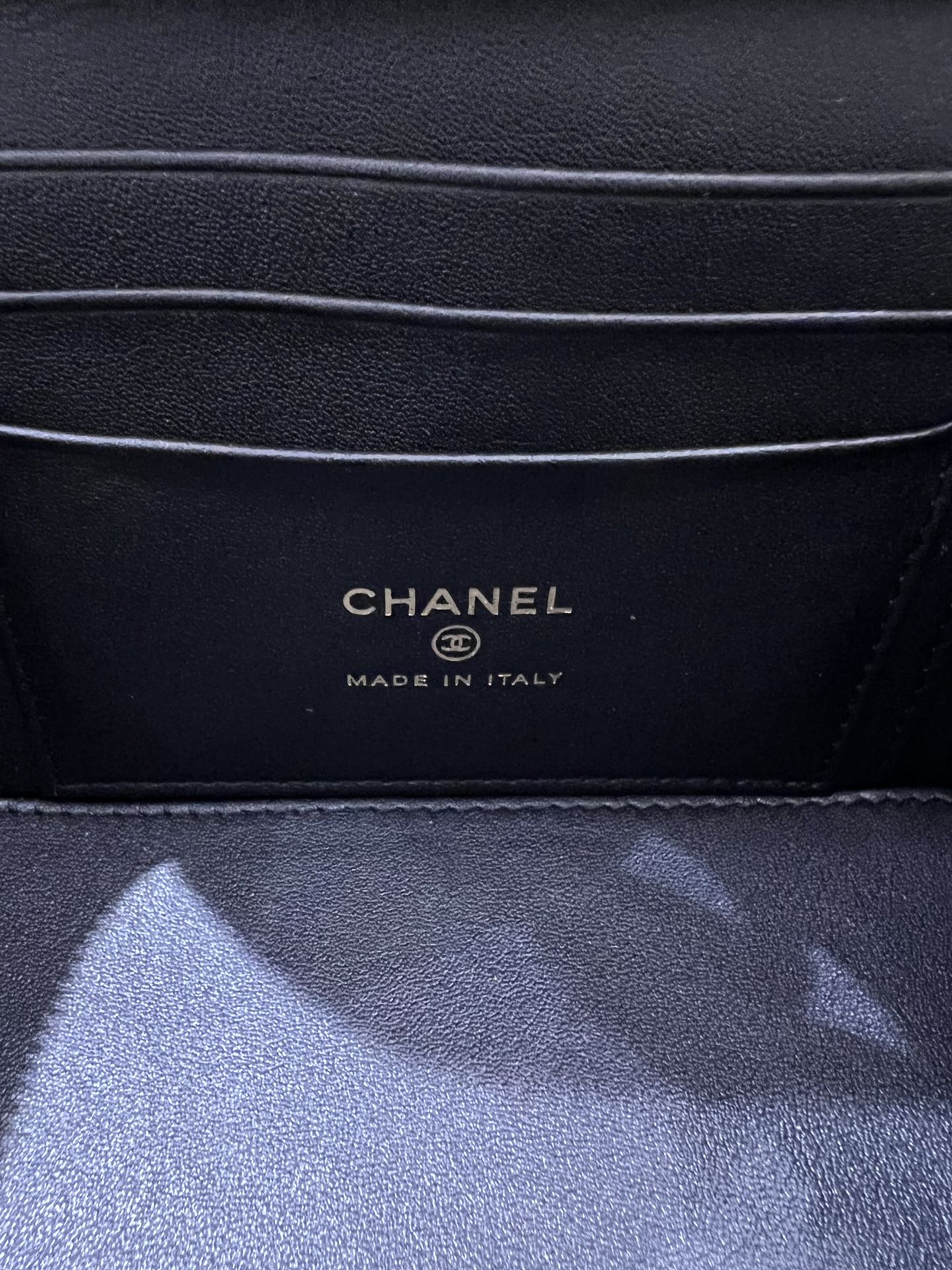 ＣＨＮＥＬCHAIN VANITY CASE BLACK