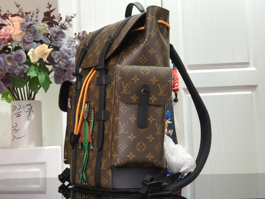 ＬＳ ＶＴＴＯＮ M41079 CHRISTOPHER BACKPACK BROWN
