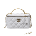ＣＨＮＥＬCHAIN VANITY CASE WHITE