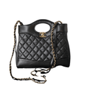 ＣＨＮＥＬ31 MINI SHOPPING BAG BLACK