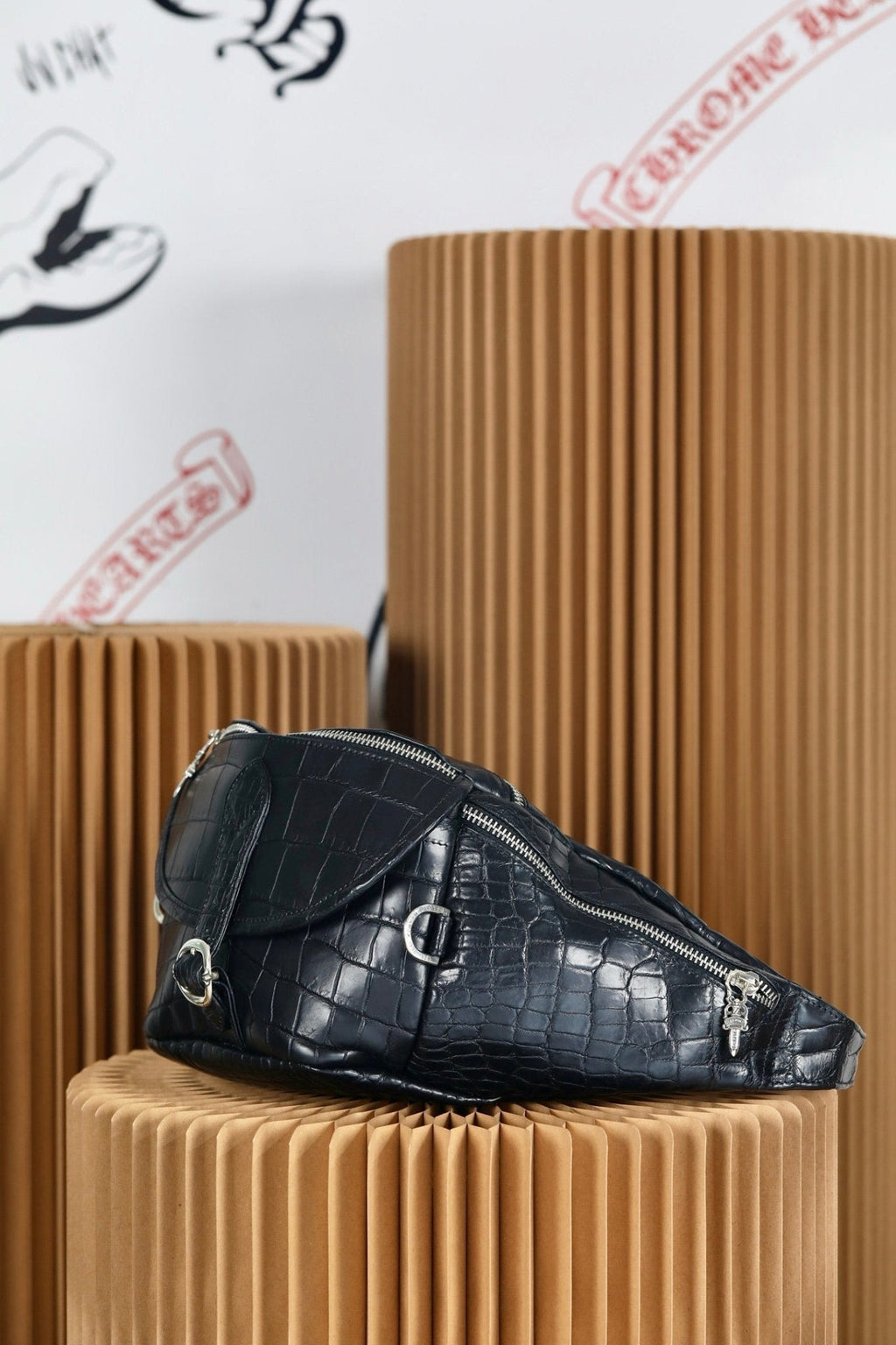 ＣＨＲＭ ＨＲＴＳ LEATHER SNAT PACK BLACK