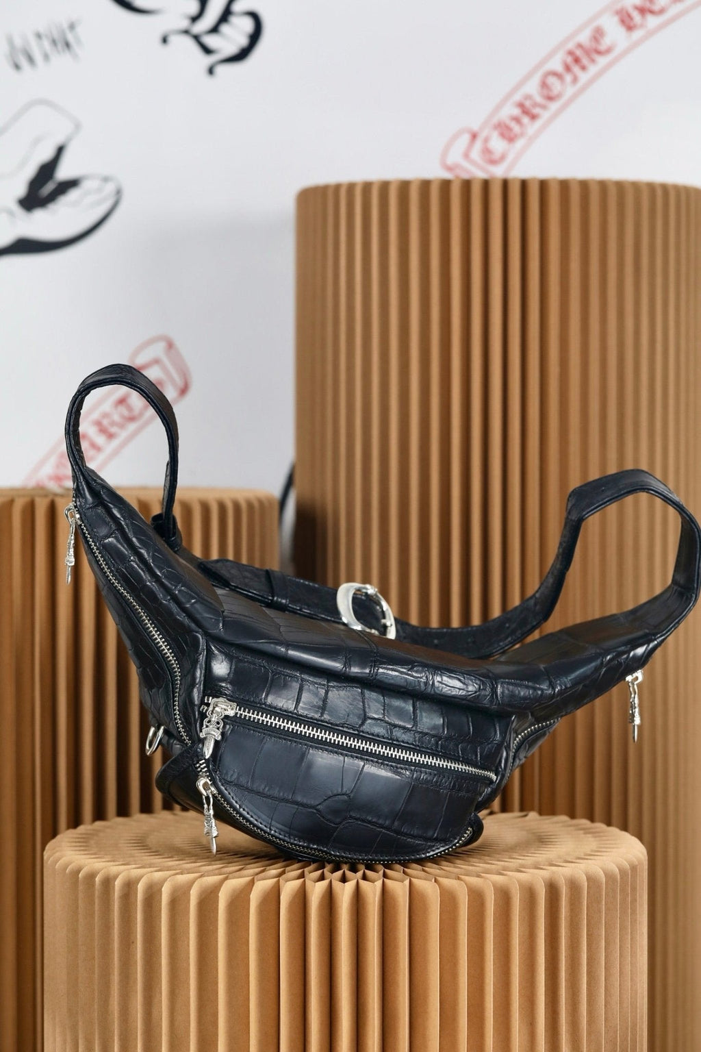 ＣＨＲＭ ＨＲＴＳ LEATHER SNAT PACK BLACK