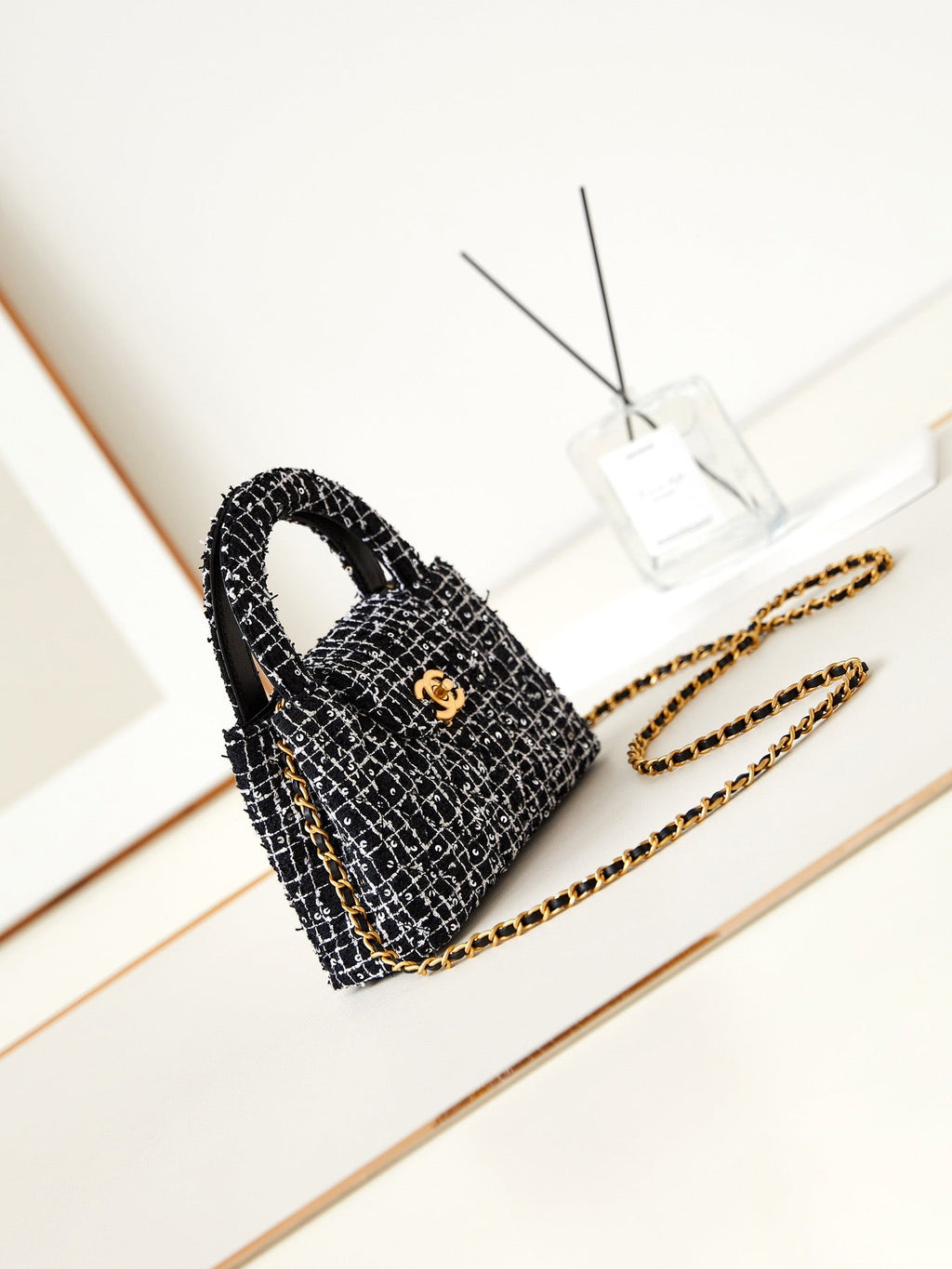 ＣＨＮＥＬMINI KELLY 23K TOP HANDLE