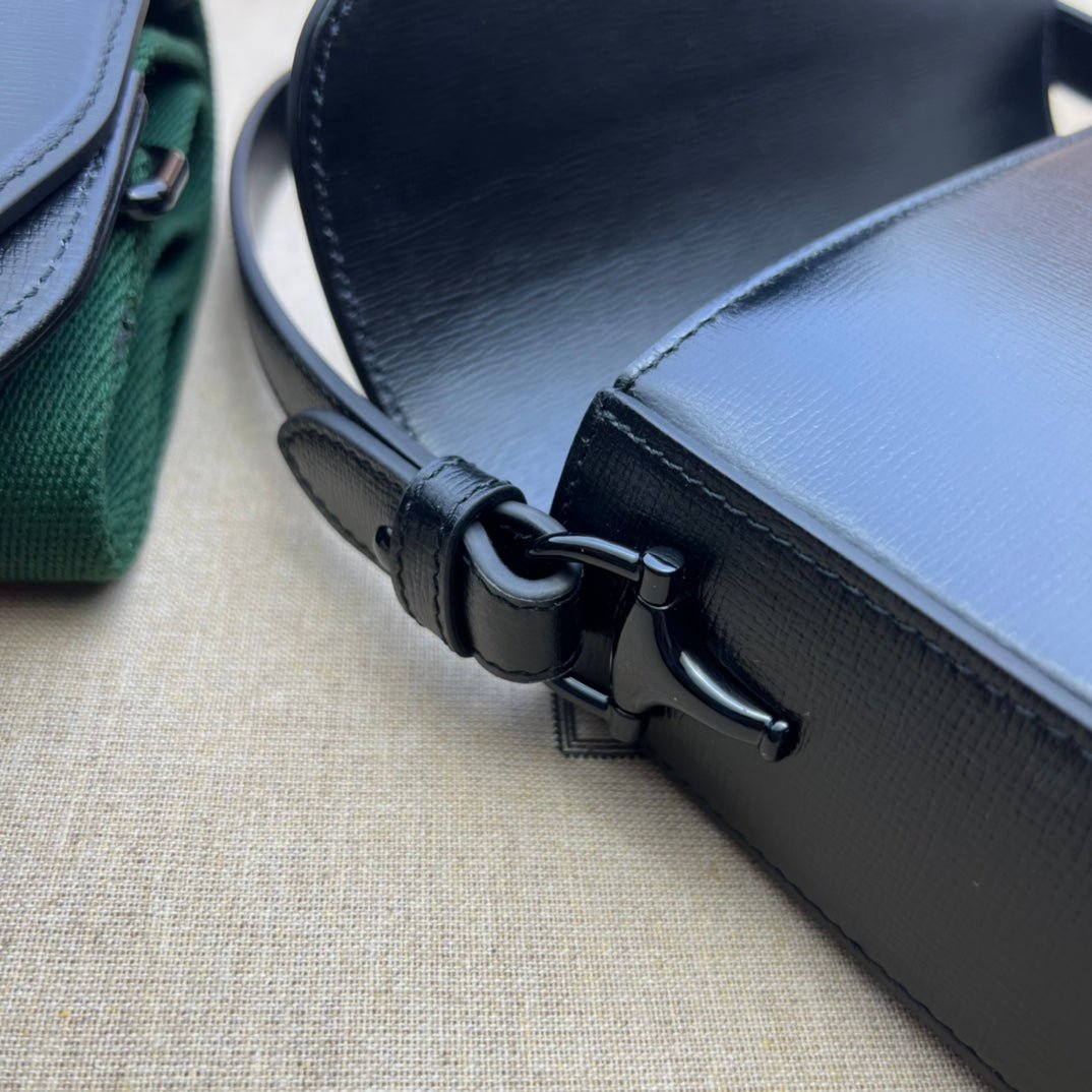ＧＣＣＩHORSEBIT 1955 SHOULDER SMALL BAG BLACK