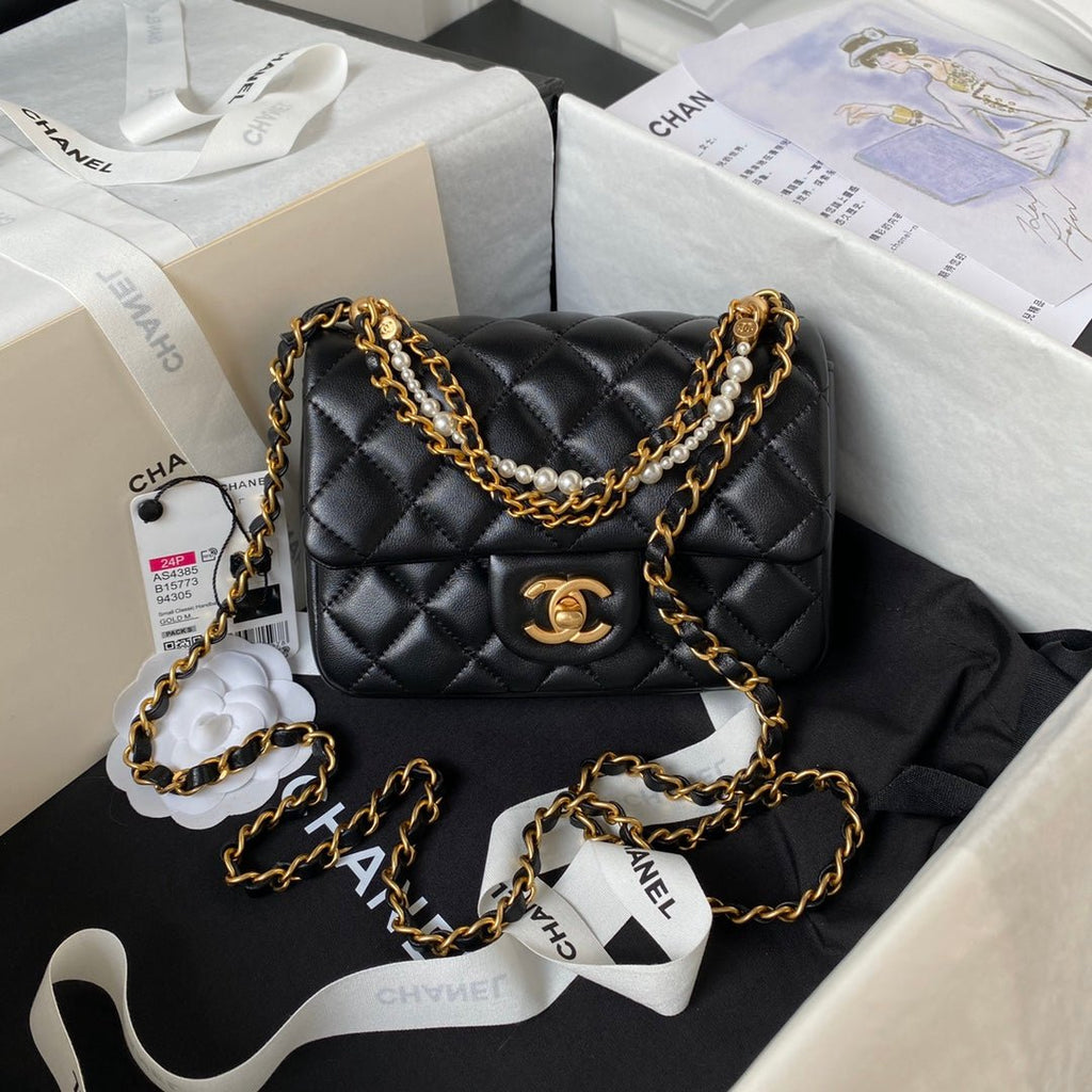 ＣＨＮＥＬ 24P CLASSIC HANDBAG BLACK