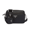 ＰＲＤＡ SAFFIANO LEATHER SHOULDER BAG BLACK