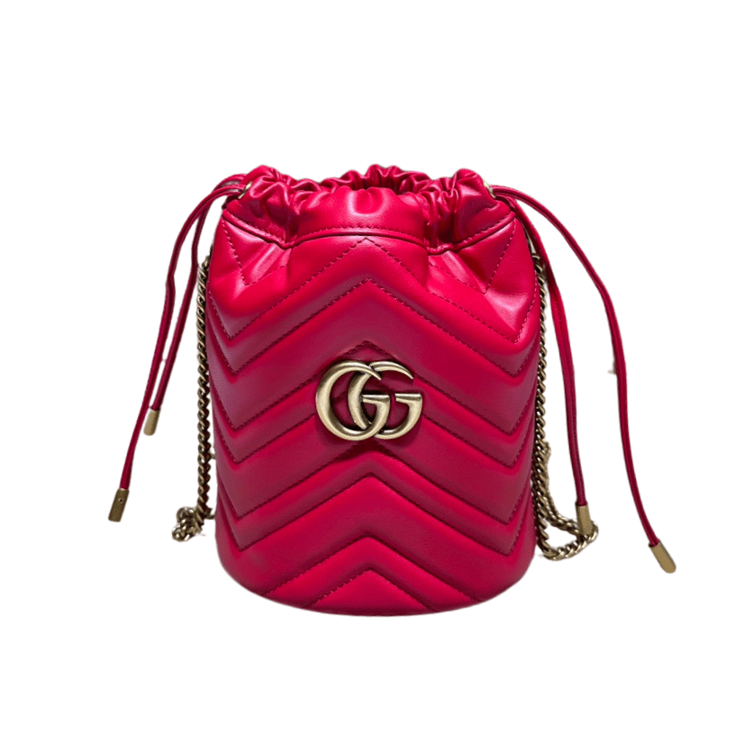 ＧＣＣＩGG MARMONT BUCKET BAG RED