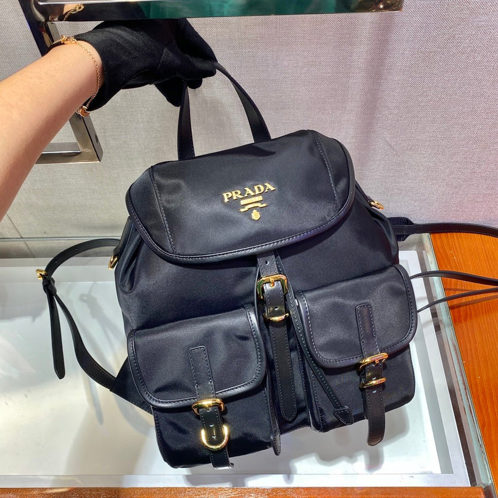 ＰＲＤＡ RE-NYLON BACKPACK BLACK