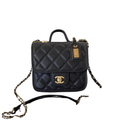 ＣＨＮＥＬ SMALL FLAP BAG WITH TOP HANDLE