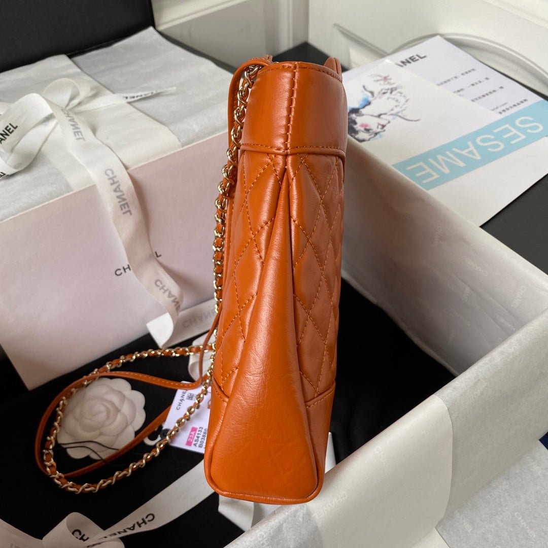ＣＨＮＥＬ31 MINI SHOPPING BAG BROWN