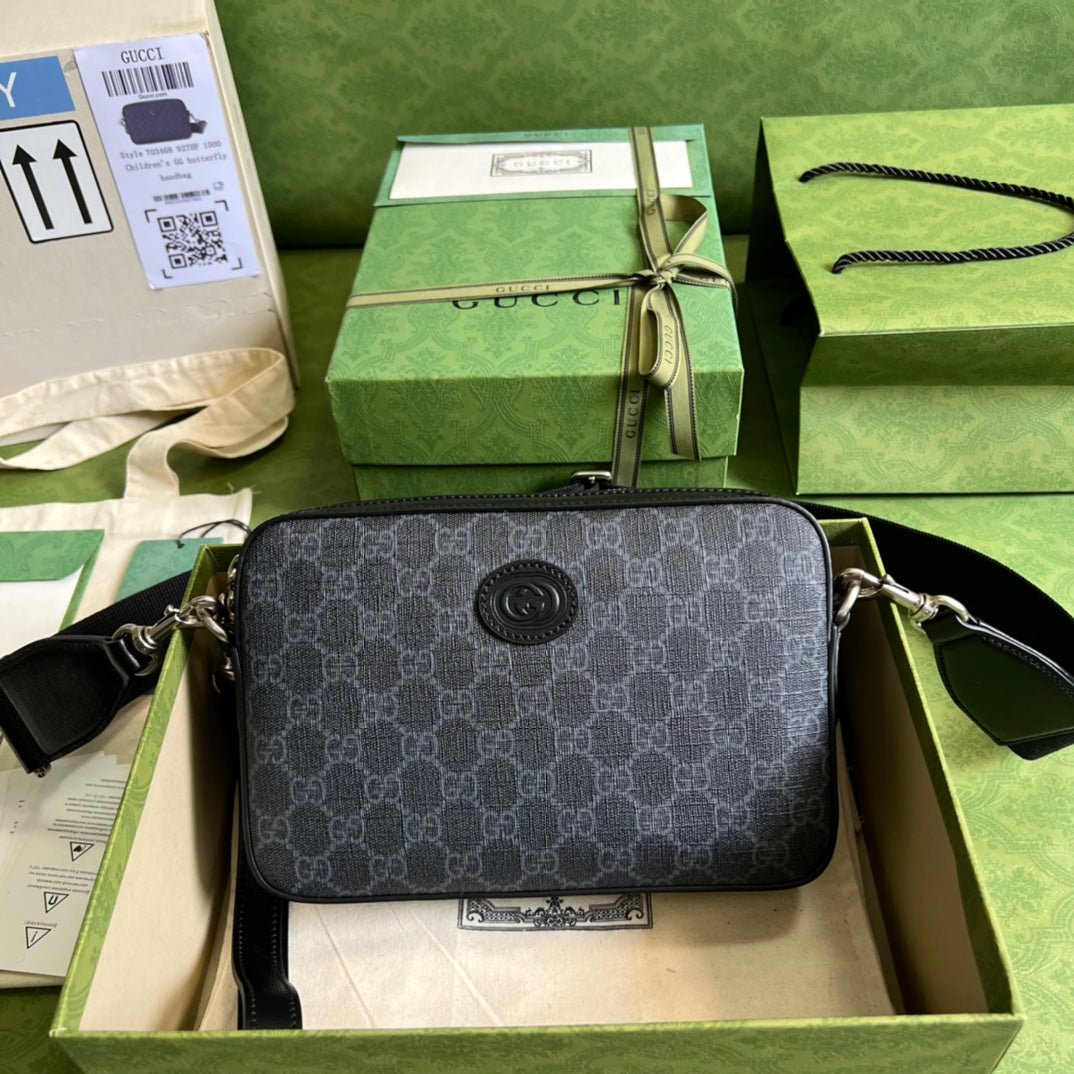 ＧＣＣＩOPHIDIA SMALL CROSSBODY BAG BLACK