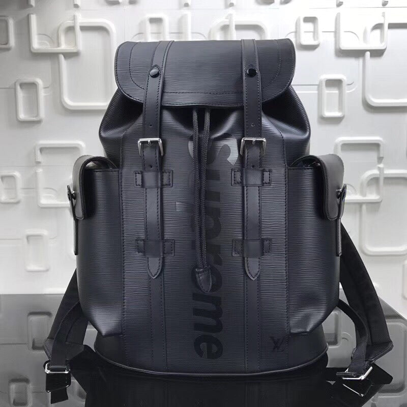 ＬＳ ＶＴＴＯＮ x ＳＰＲＥＭＥ N41709SZ CHRISTOPHER BACKPACK BLACK