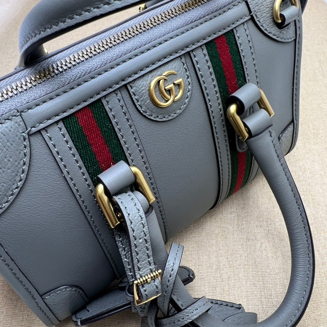 ＧＣＣＩGG SMALL TOP HANDLE BAG SLATE GRAY