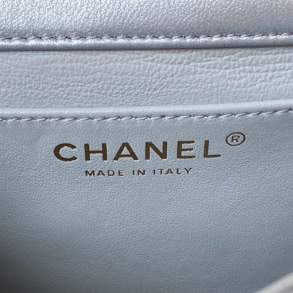 ＣＨＮＥＬ 24P CLASSIC HANDBAG SILVER