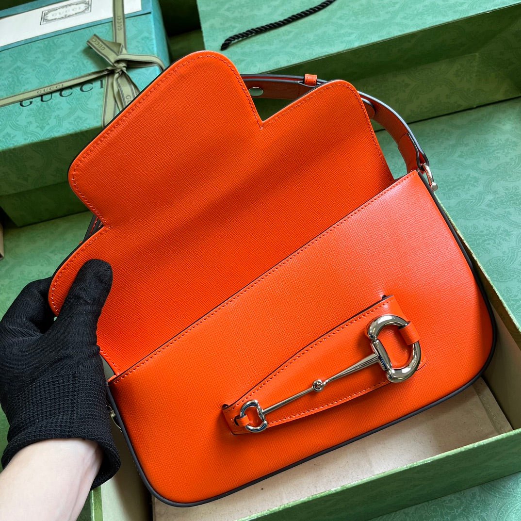 ＧＣＣＩHORSEBIT 1955 SMALL SHOULDER BAG RED