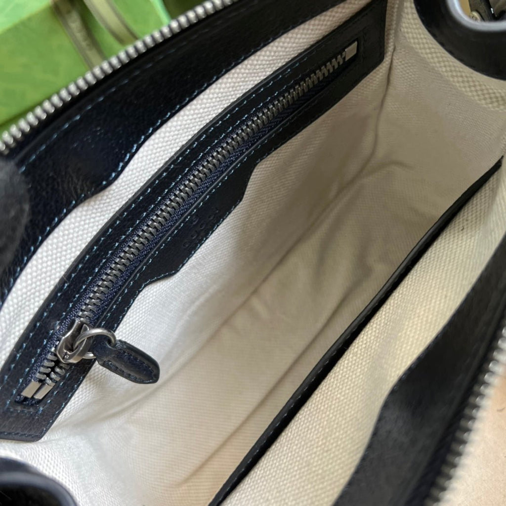 ＧＣＣＩRETRO GG SUPREME MESSENGER BAG BEGIE-BLACK