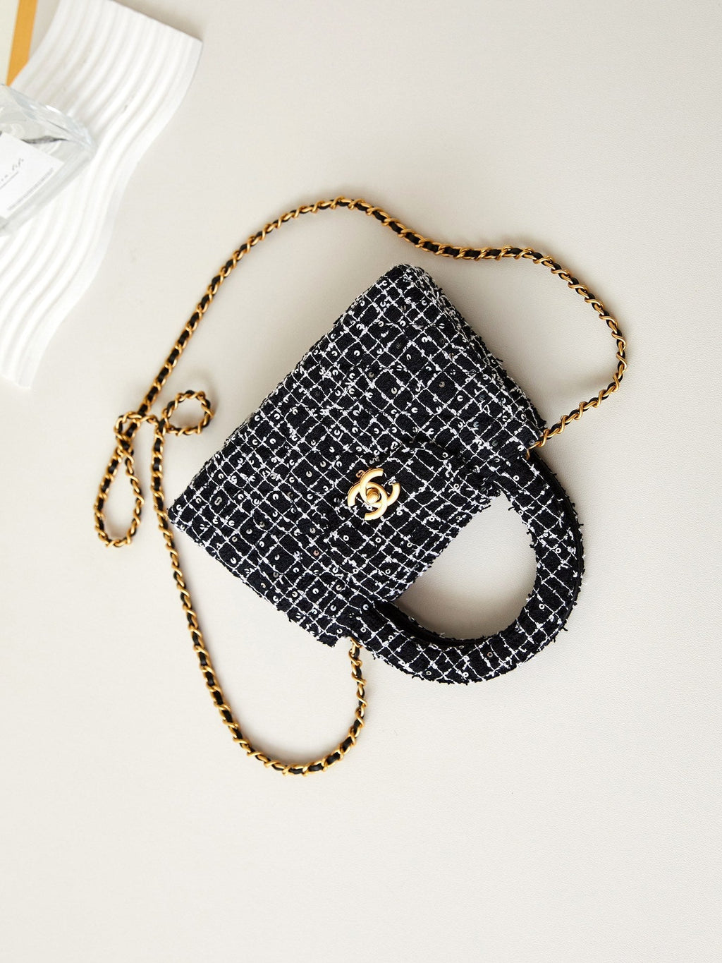 ＣＨＮＥＬMINI KELLY 23K TOP HANDLE