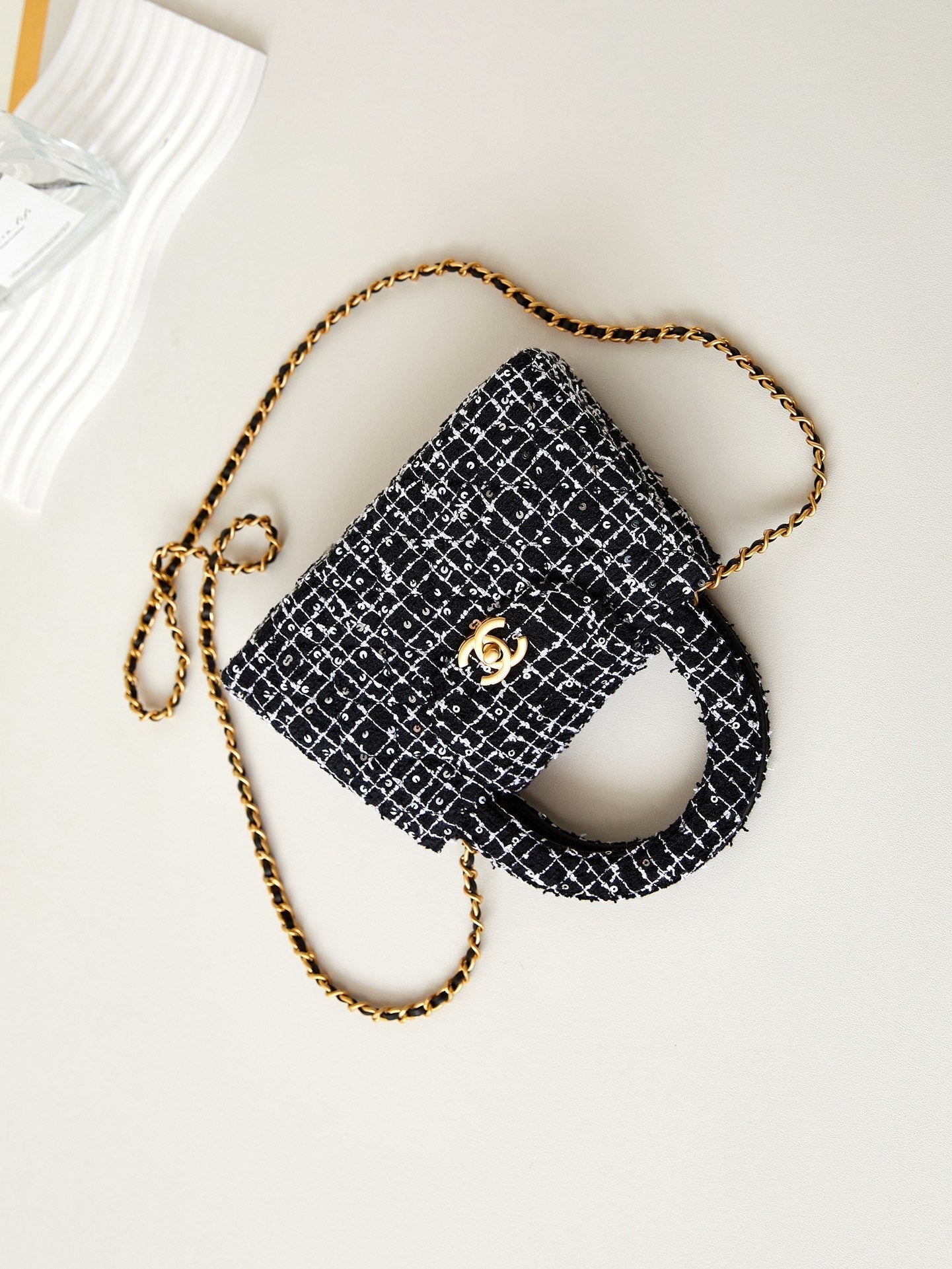 ＣＨＮＥＬMINI KELLY 23K TOP HANDLE