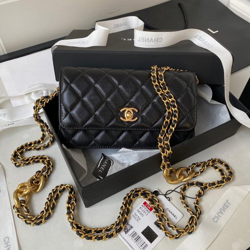 ＣＨＮＥＬFLAP BAG BLACK