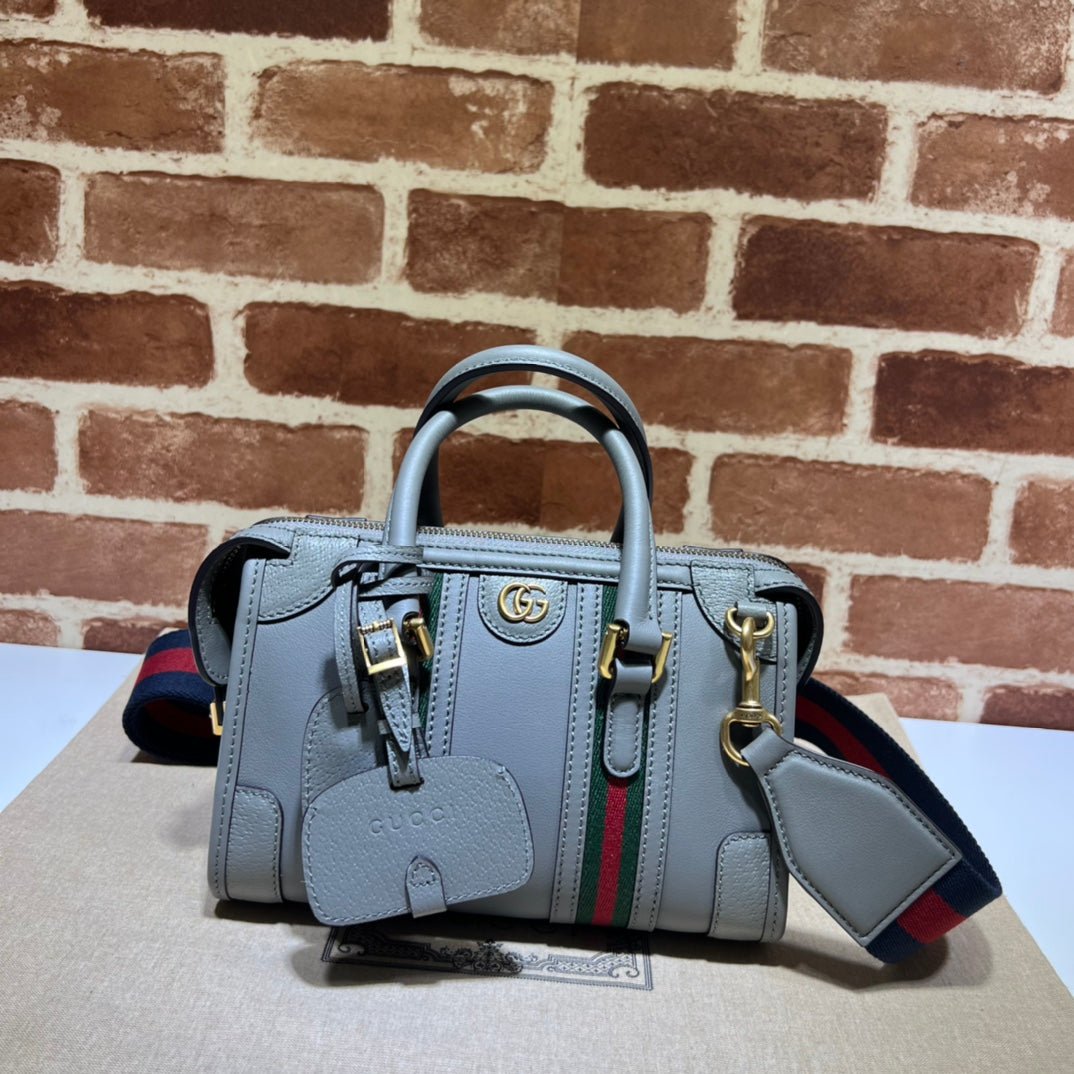 ＧＣＣＩGG SMALL TOP HANDLE BAG SLATE GRAY