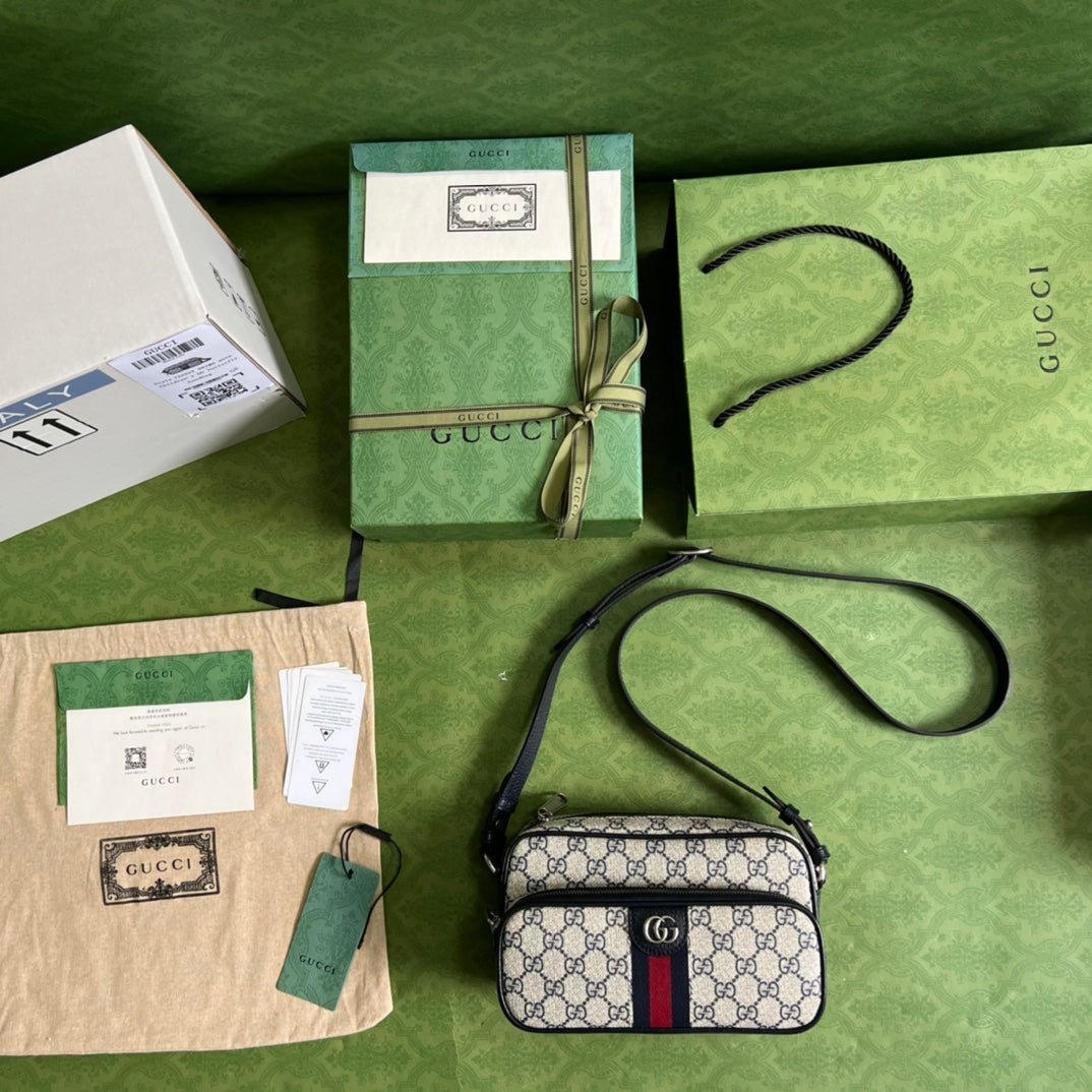 ＧＣＣＩOPHIDIA GG MINI BAG BLACK