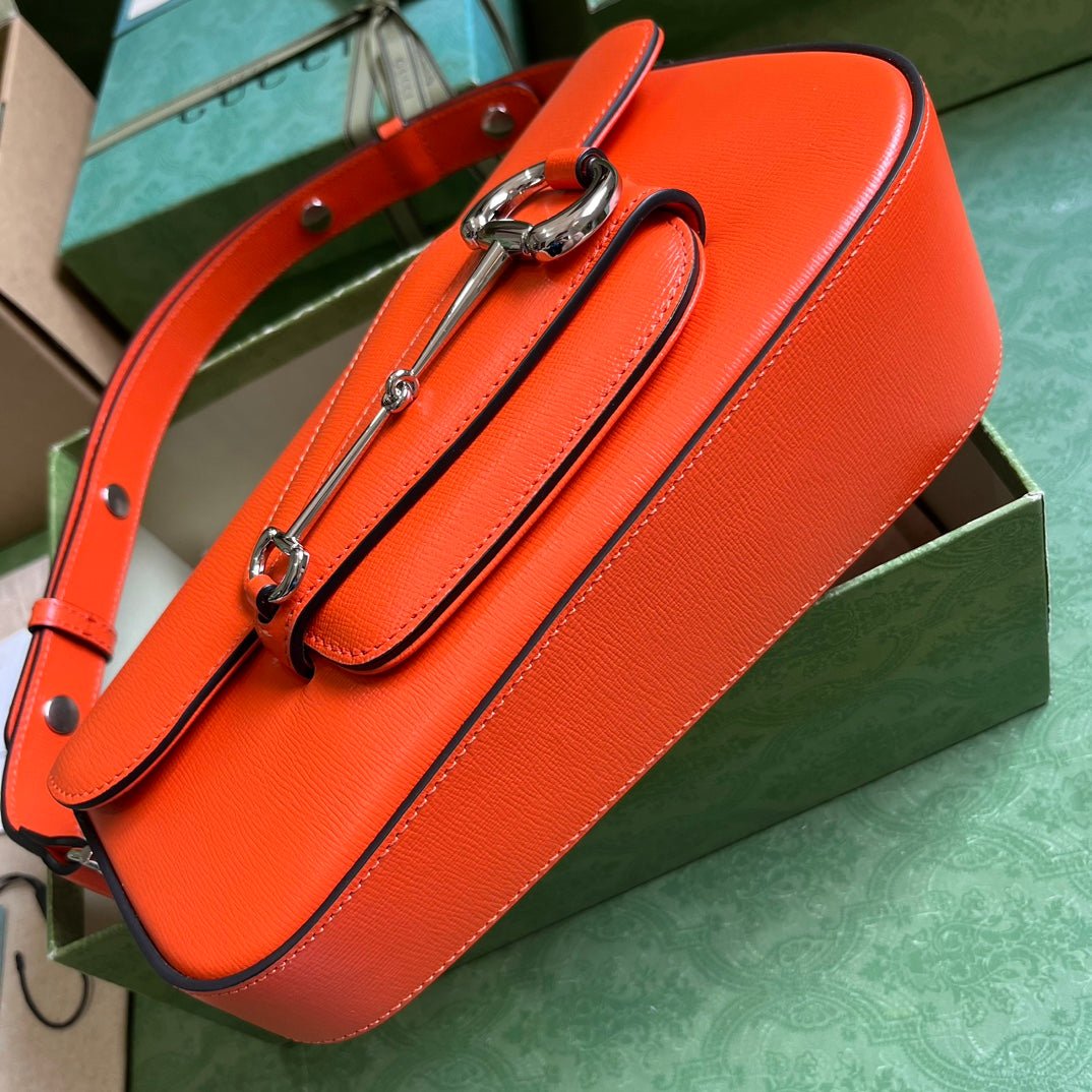 ＧＣＣＩHORSEBIT 1955 SMALL SHOULDER BAG RED