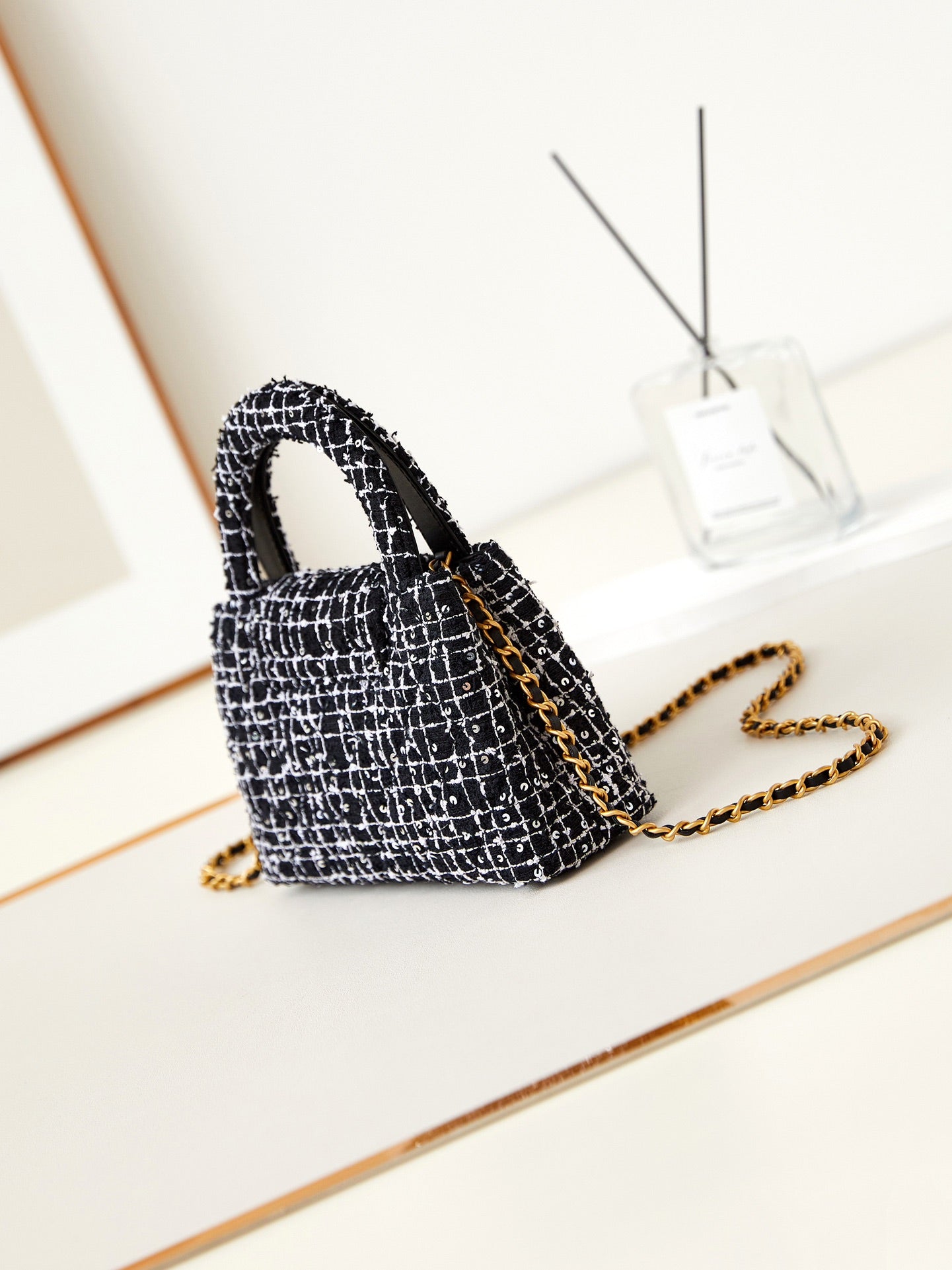 ＣＨＮＥＬMINI KELLY 23K TOP HANDLE