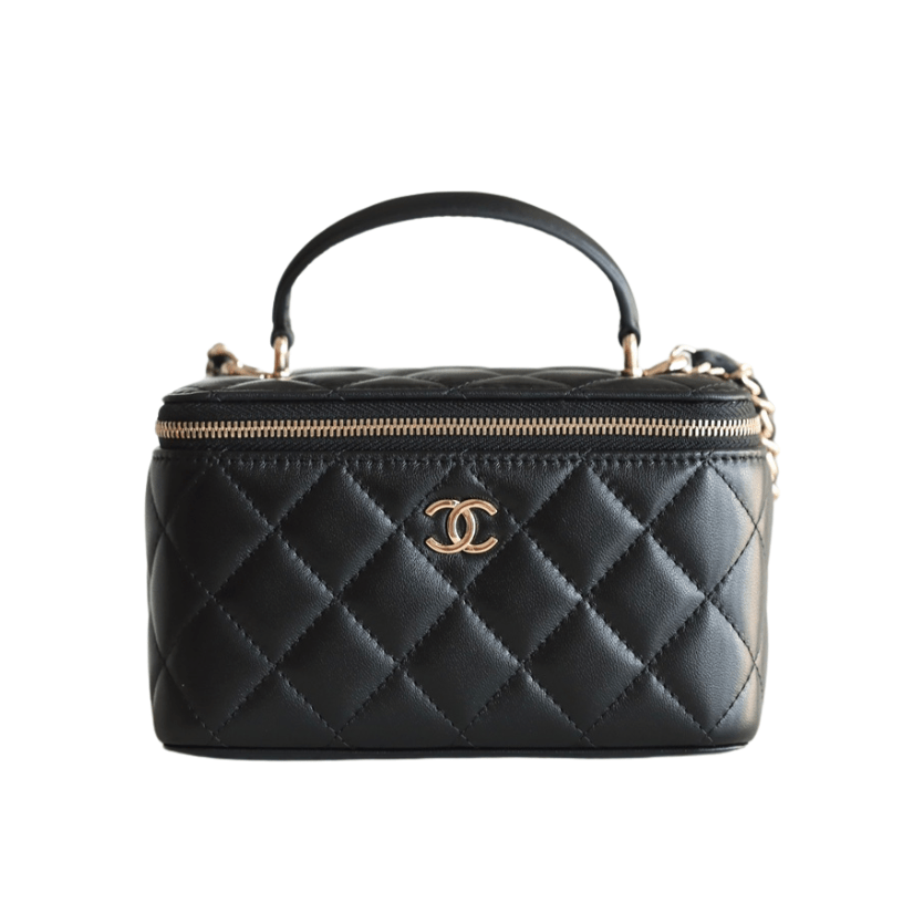 ＣＨＮＥＬCLASSIC TOP HANDLE VANITY CASE