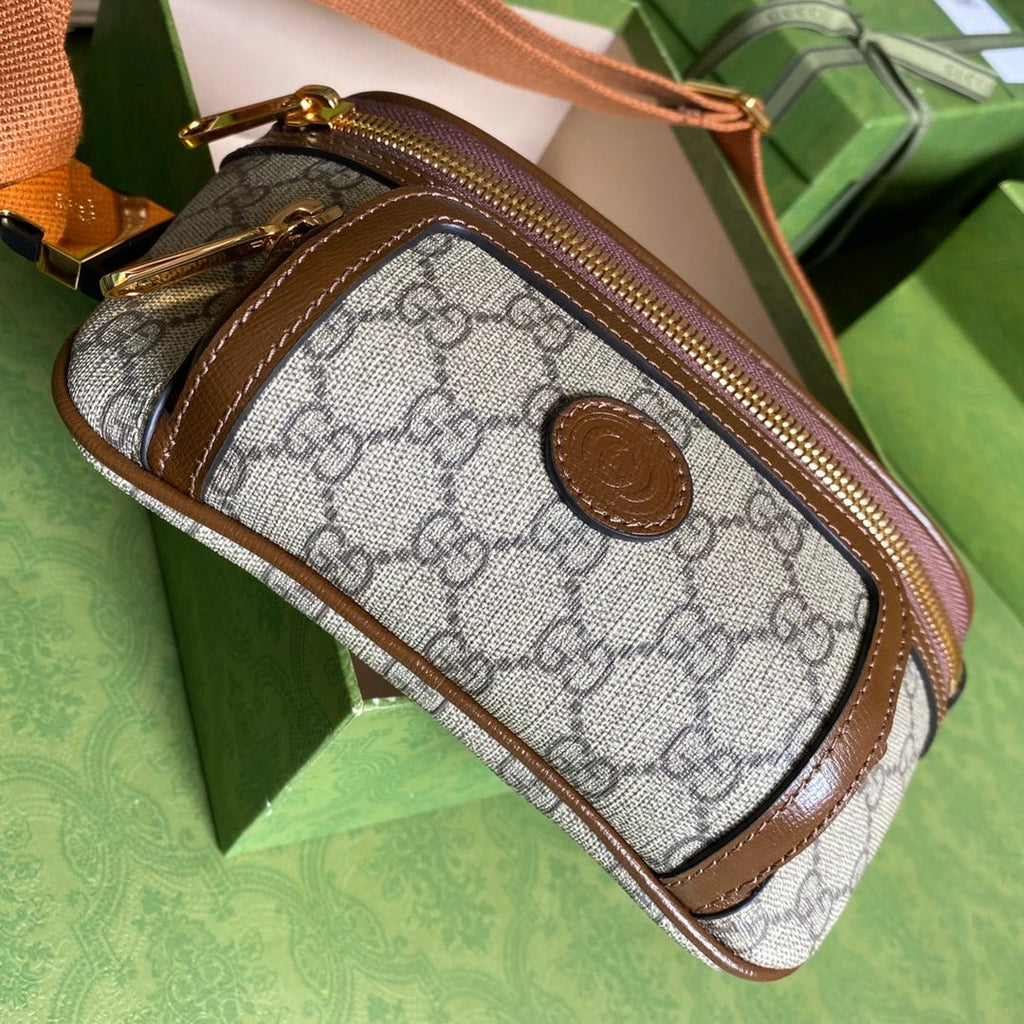 ＧＣＣＩOPHIDIA BELT BAG BROWN