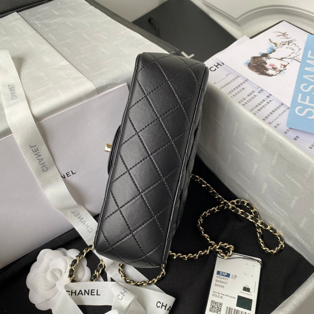 ＣＨＮＥＬMINI FLAP BAG WITH HANDLE