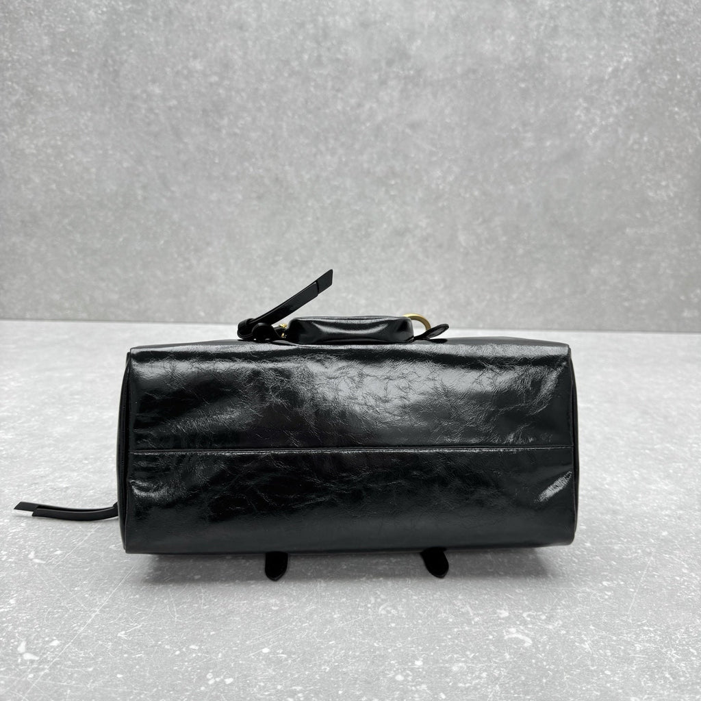 ＰＲＤＡ DANGLE MEDIUM LEATHER TOP-HANDLE BAG