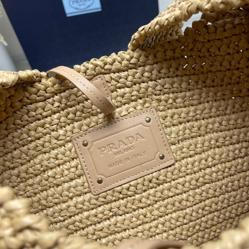 ＰＲＤＡ RAFFIA SHOULDER BAG