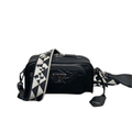 ＰＲＤＡ NAPPA ANTIQUE MULTI-POCKET SHOULDER BAG BLACK