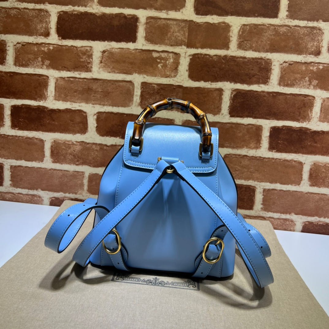 ＧＣＣＩSMALL BAMBOO BACKPACK BLUE